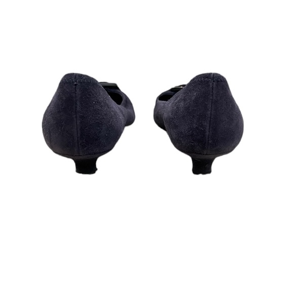 Prada Purple Suede Kitten Heels - Picture 3 of 3